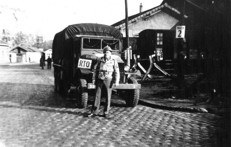 La Libération en août 1944, les Américains à Fontenay