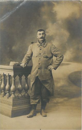Photographie de Maxime Catalan en uniforme, 1915