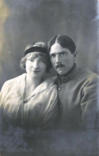 Gaston Collart et sa femme Joséphine