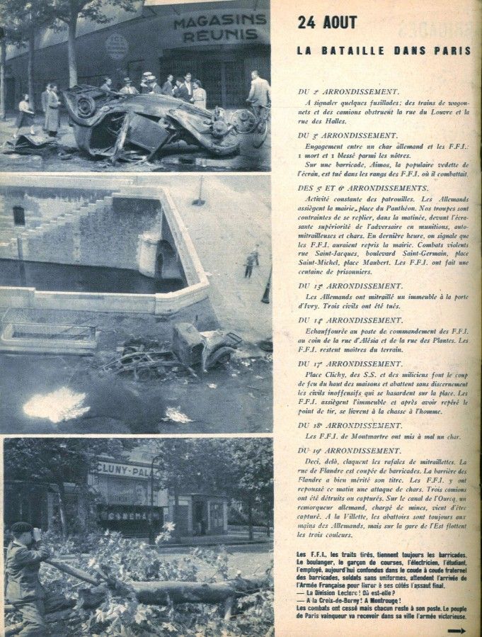 La bataille dans Paris