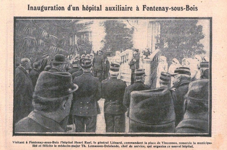 Extrait du journal illustré Excelsior, 5 novembre 1914