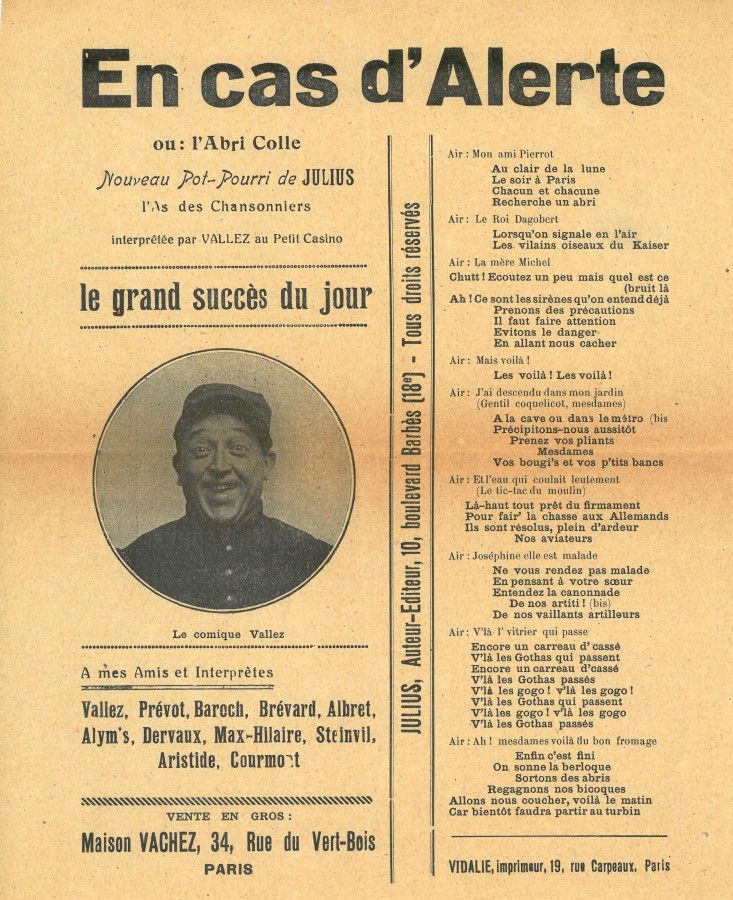 Partition, En cas d'alerte, sans date Fonds D. Codevelle