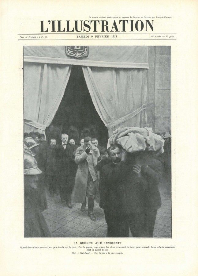 Extrait du journal L'illustration du 9 février 1918