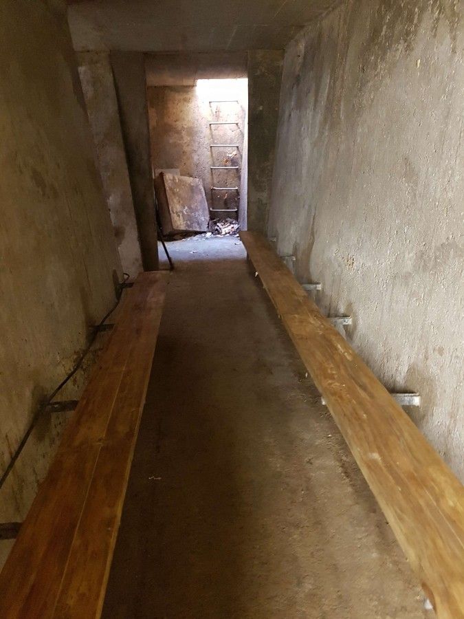 Intérieur de l'abri, crédit photo S. Escobar