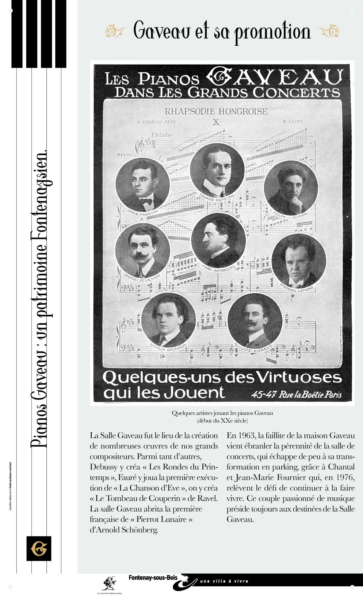 Gaveau et sa promotion