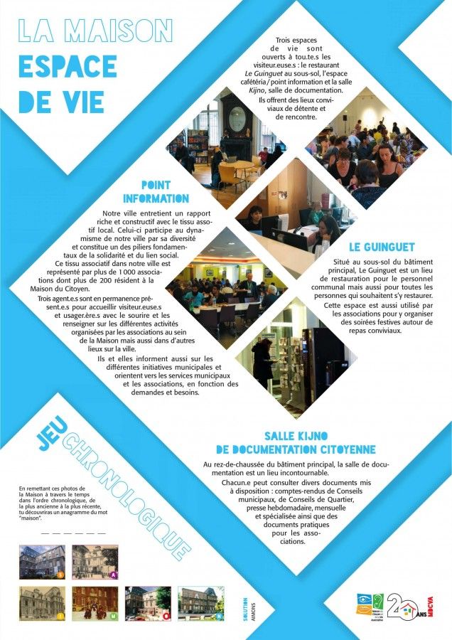 Exposition de la Maison du citoyen et de la vie associative