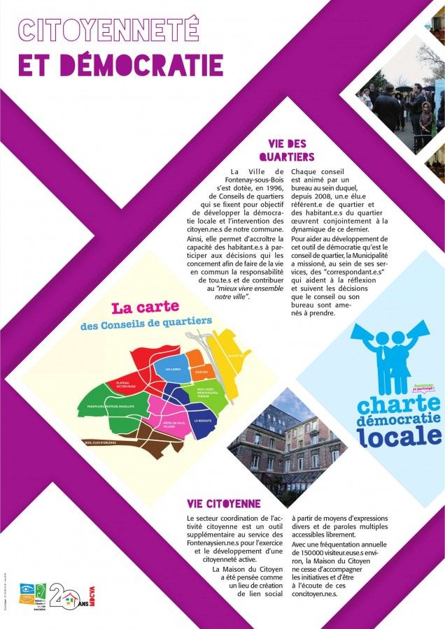 Exposition de la Maison du citoyen et de la vie associative