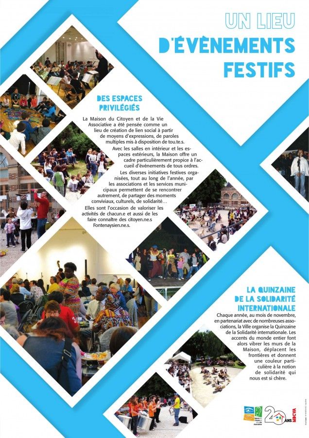 Exposition de la Maison du citoyen et de la vie associative