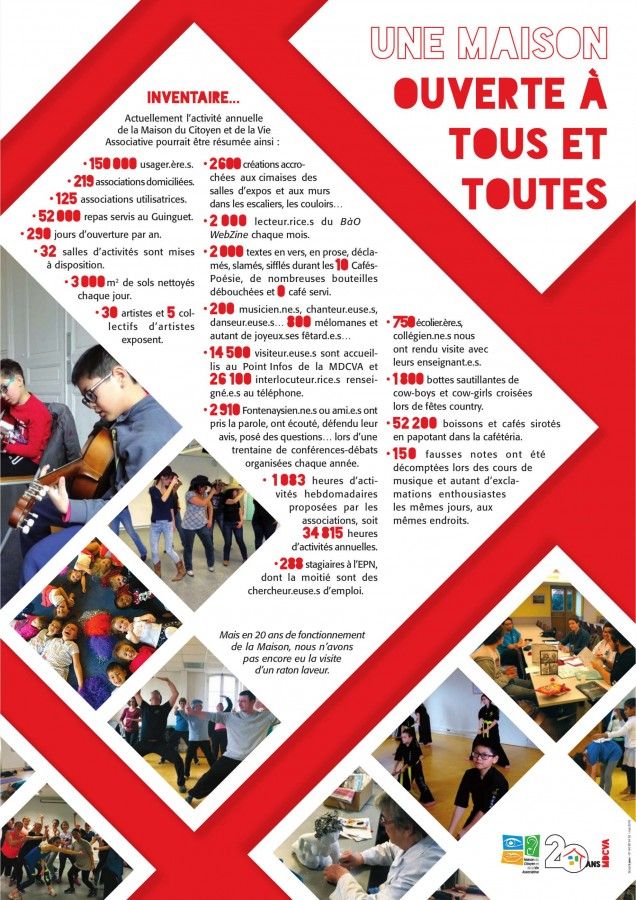 Exposition de la Maison du citoyen et de la vie associative