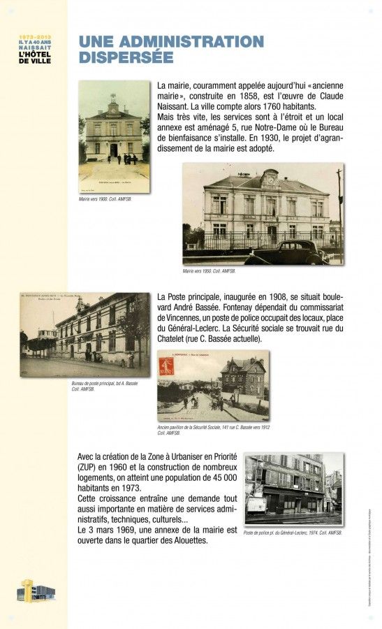 Une administration dispersée