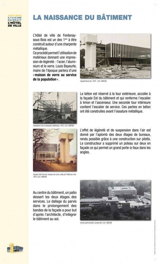 La naissance du bâtiment