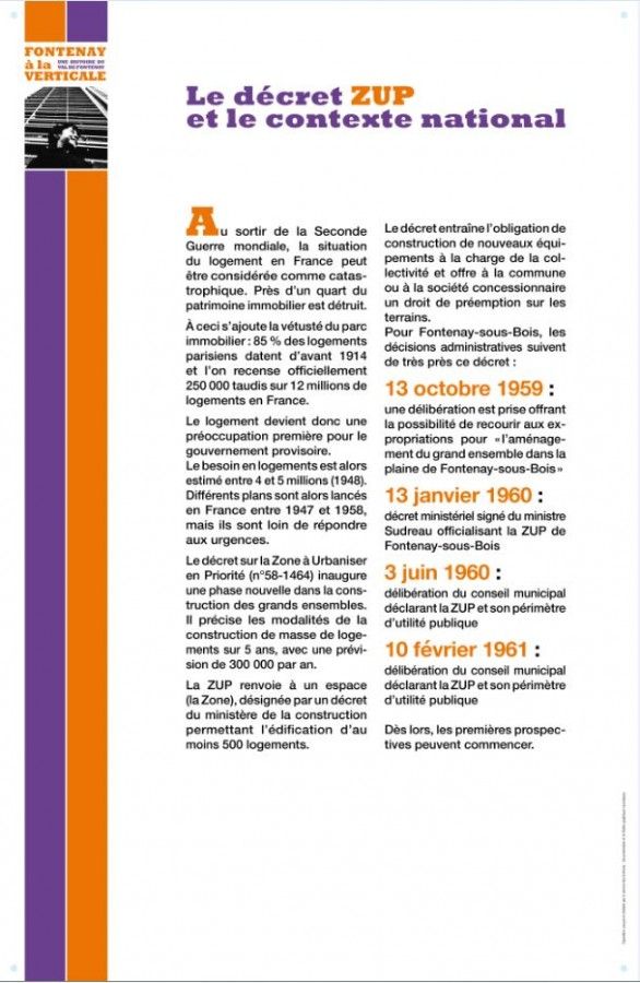 Le décret Zup et le contexte national