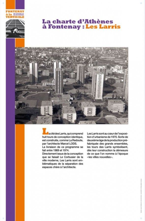 La charte d'Athènes à Fontenay : Les Larris