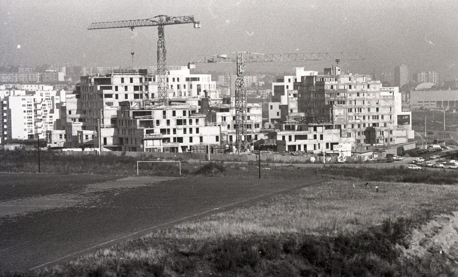 Picasso, quartier Jean Zay, 12 octobre 1977