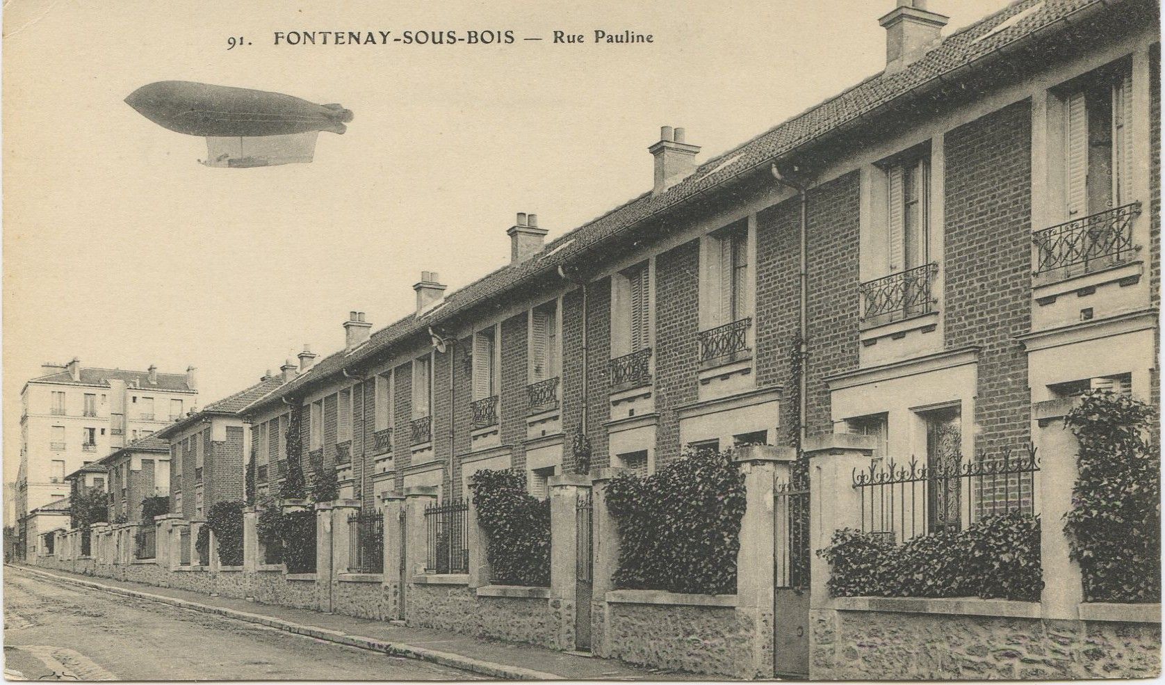 Maisons de la rue Pauline