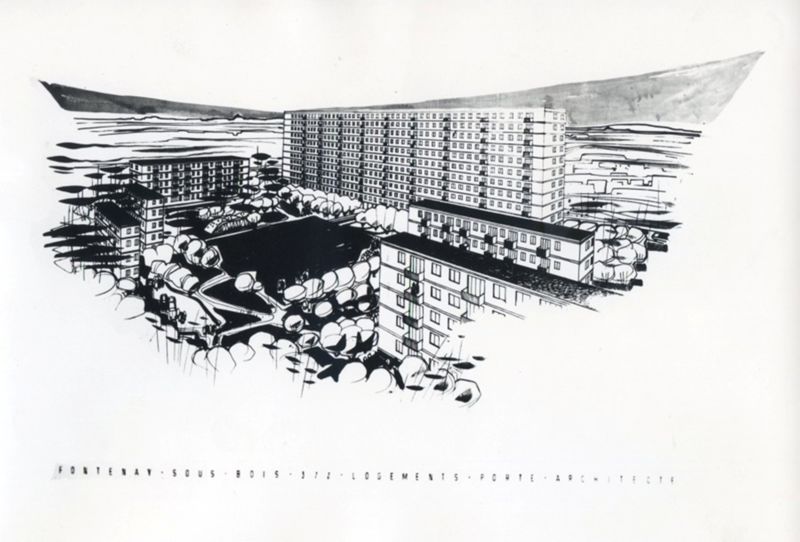 Projet architectural, 1962