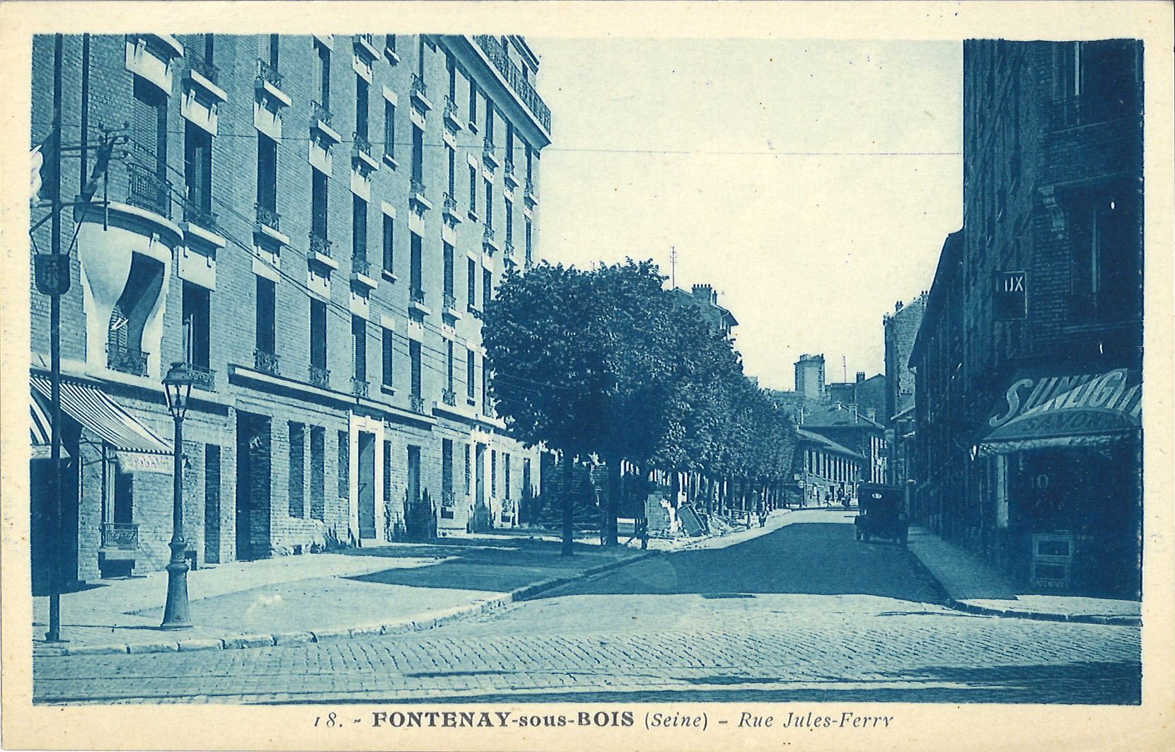 Les noms de voies en J