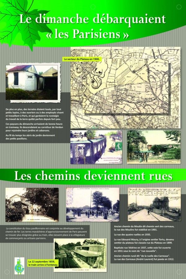 Le dimanche "débarquaient" les parisiens